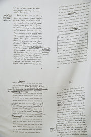 Foulard Imprimé Manuscrit