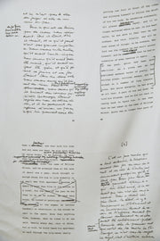 Scarf Print Manuscrit
